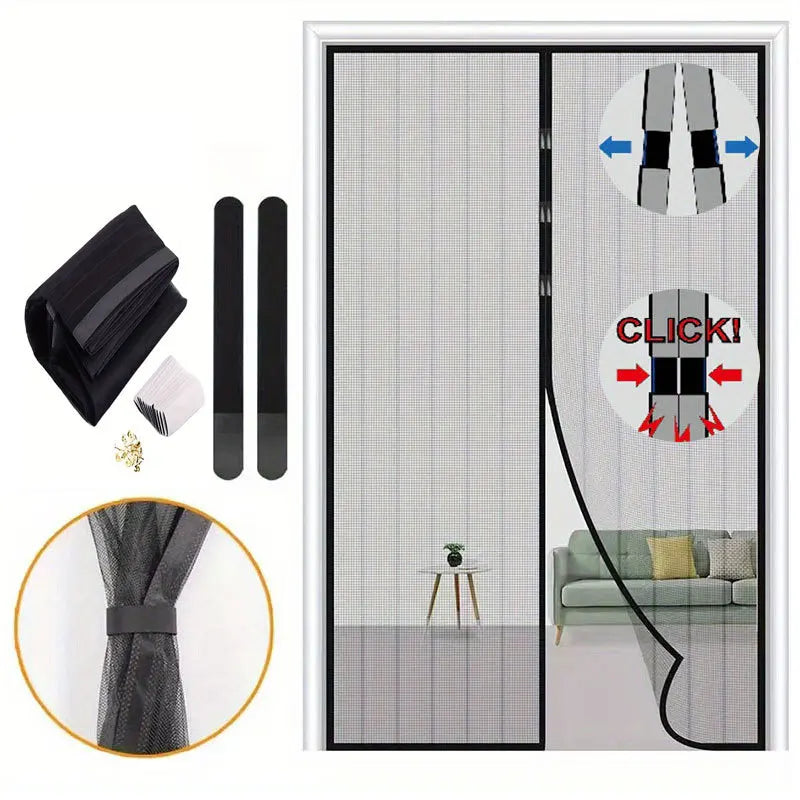 Quick Close Magnetic Screen Door